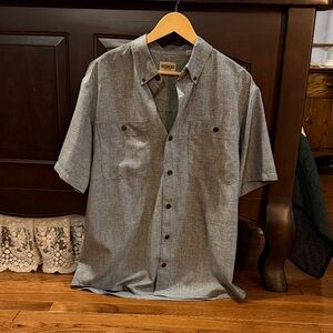 RedHead Gray Casual Button Down Shirt